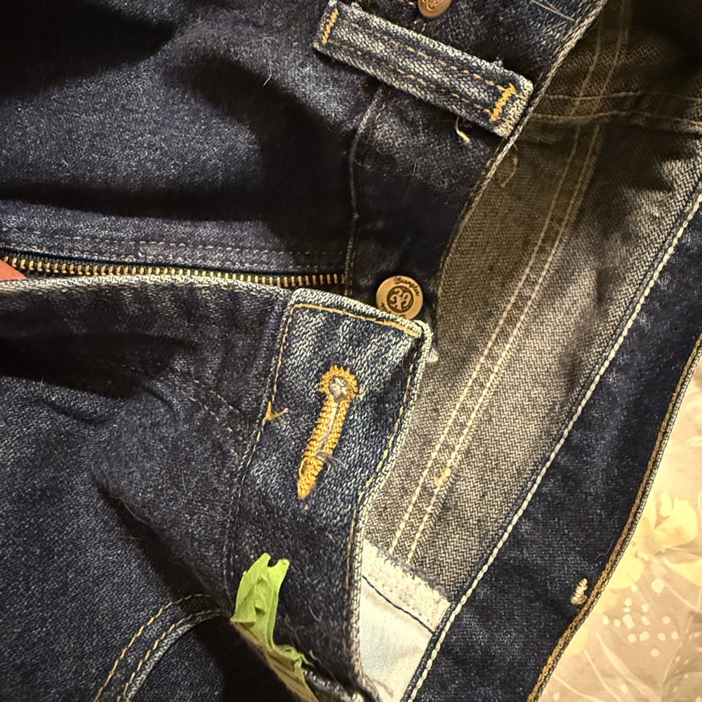 Wrangler 20X Dark Blue Denim Jeans - Picture 4 of 4